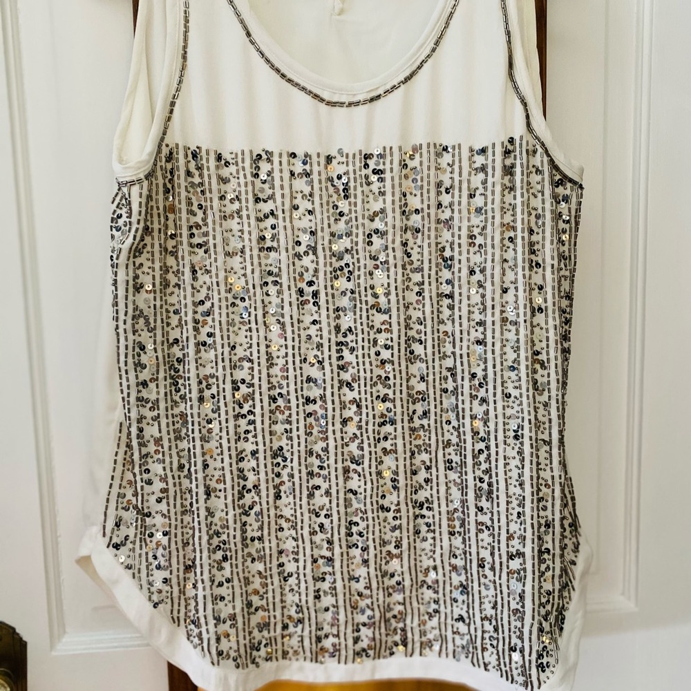 Olive & Oak Sequined Top
